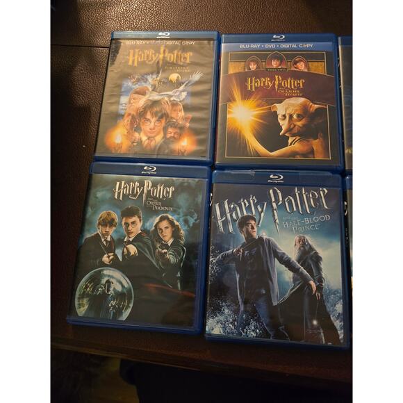 Complete Harry Pottery Bluray Set - Picture 1 of 14